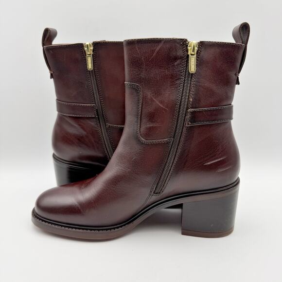 Pikolinos Womens Huesca W8X-8736 Boots EU 38 US 8 Calfskin Leather Brown NIB - Picture 7 of 12